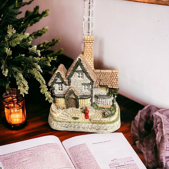 Vintage Village House, 1993 David Winters Cottages The Post Office, Signed - Picture 1 of 5